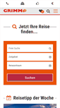 Mobile Screenshot of grimm-reisen.de