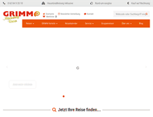 Tablet Screenshot of grimm-reisen.de